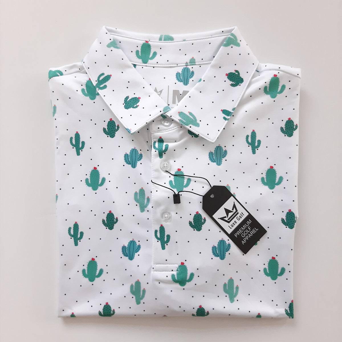 Cactus Men's Premium Golf Shirt