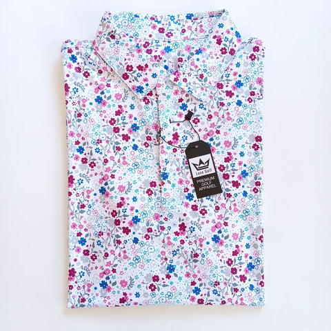 "Morning Glory" Men's Premium Golf Shirt  - *NEW*