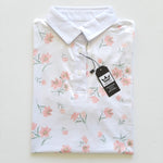 "Pink Peony" Women's Premium Golf Shirt