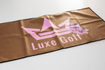 Luxe Golf Azalea Microfiber Golf Towel