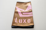 Luxe Golf Azalea Microfiber Golf Towel