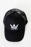 Luxe Golf Black Lifestyle Trucker Hat