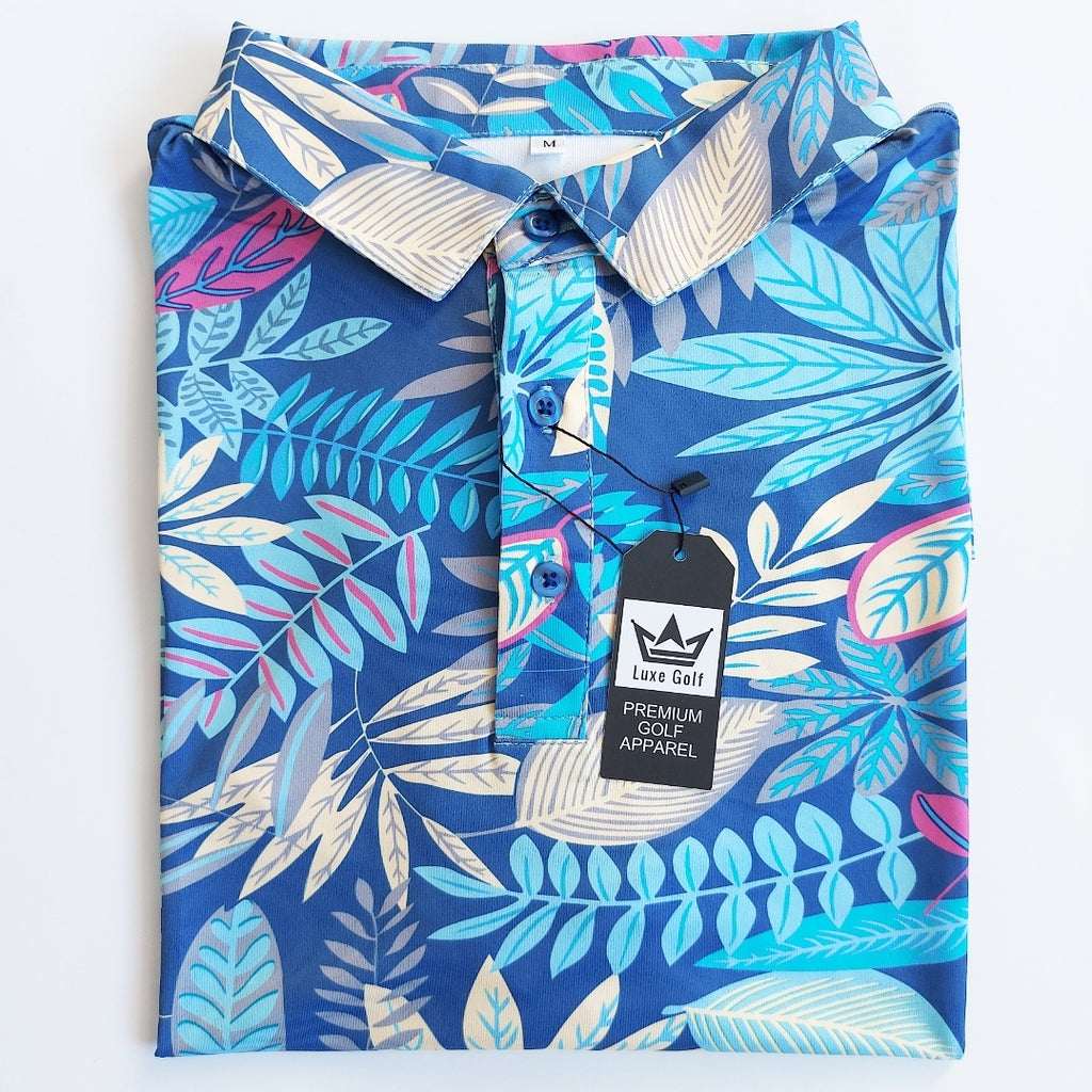 Tropical Men's Premium Golf Shirt