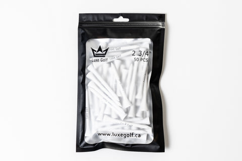 Luxe Golf 2 3/4" Tees - 50 Pack