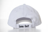 Luxe Golf White Performance Hat